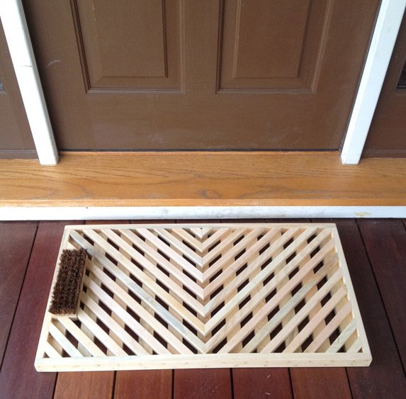 Vermont Wooden Doormats Handcrafted, Wooden Door Mats Outdoor